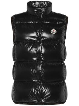 MONCLER: Чёрный жилет 