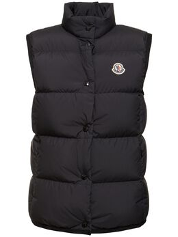 MONCLER: Жилет из полиэстера 