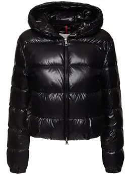 MONCLER: Чёрная куртка 