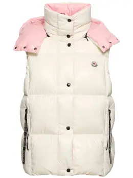 MONCLER: Шёлковый жилет  Luzule