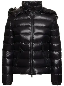 MONCLER: Чёрная куртка 
