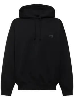 Y-3: Хлопковая толстовка 