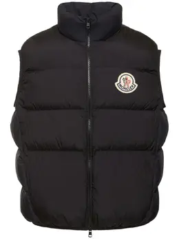 MONCLER: Светлый жилет 