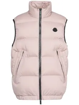 MONCLER: Чёрный жилет 