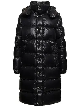 MONCLER: Длинная куртка 