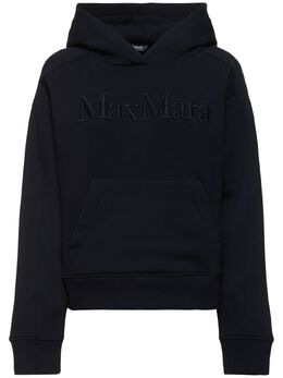 'S MAX MARA: Толстовка с вышивкой 