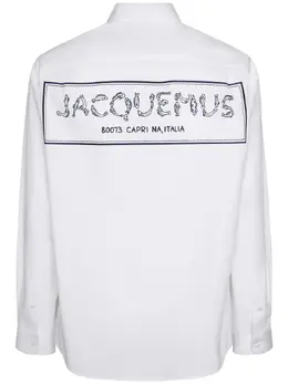 JACQUEMUS: Хлопковая рубашка  La Chemise Simon