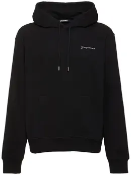 JACQUEMUS: Хлопковый свитшот  Le Sweatshirt Brodé