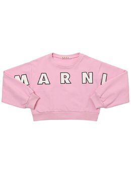 MARNI JUNIOR: Хлопковый свитшот 