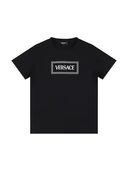 VERSACE: Хлопковая футболка 