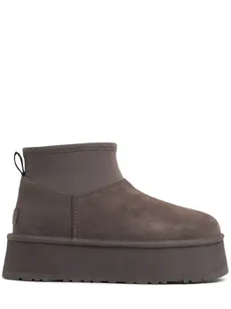 UGG: Тёмные ботинки  Classic Mini