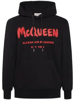 ALEXANDER MCQUEEN: Толстовка  Graffiti с принтом