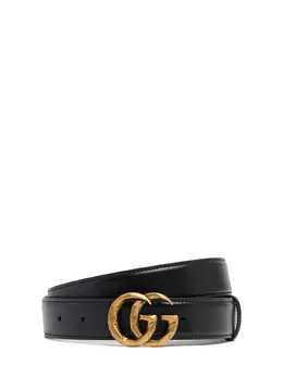 GUCCI: Ремень  GG Marmont