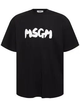 MSGM: Чёрная футболка 