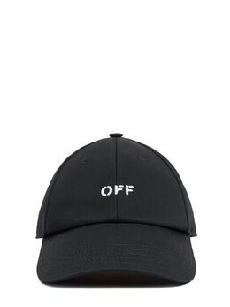 OFF-WHITE: Чёрная кепка 