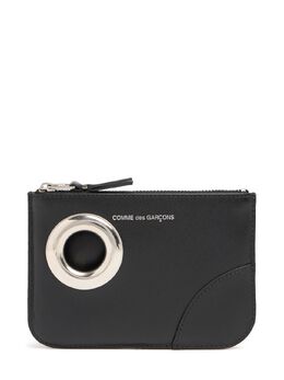 COMME DES GARÇONS WALLET: Чёрный кошелёк 