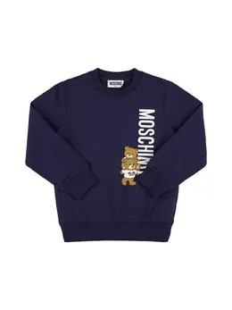 MOSCHINO: Хлопковый свитшот 