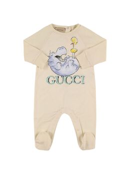 GUCCI: Комбинезон с принтом 