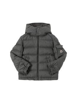 MONCLER: Куртка  Montgenevre из шерсти