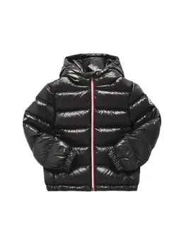 MONCLER: Чёрная куртка 