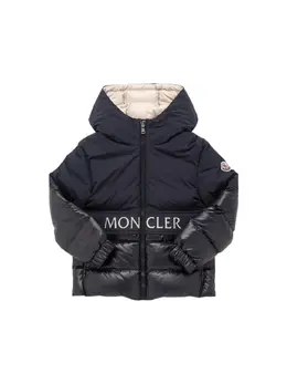 MONCLER: Голубая куртка 