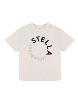 STELLA MCCARTNEY KIDS: Хлопковая футболка 