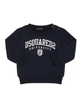 DSQUARED2: Хлопковый свитшот 