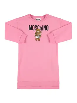 MOSCHINO: Хлопковое платье 