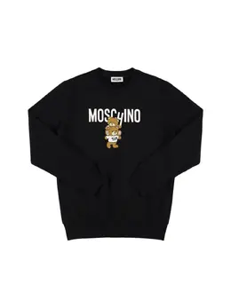 MOSCHINO: Хлопковый свитшот 