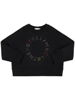 STELLA MCCARTNEY KIDS: Хлопковый свитшот 