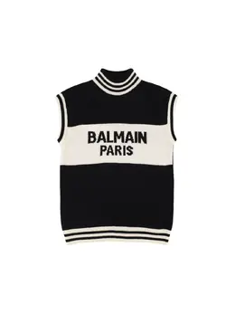 BALMAIN: Жилет из шерсти 