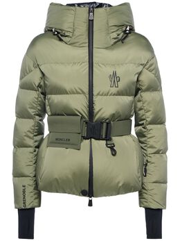 MONCLER GRENOBLE: Зелёная куртка 