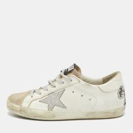 Golden Goose: Белые кроссовки  Superstar