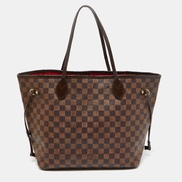 Louis Vuitton: Коричневая сумка  Neverfull MM