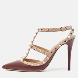 Valentino: Розовые туфли  Rockstud