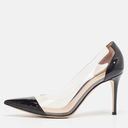 Gianvito Rossi: Чёрные туфли  Plexi