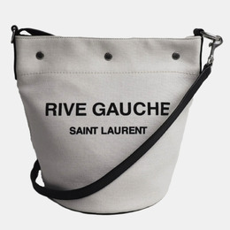 Saint Laurent Paris: Чёрная сумка-шоппер  Rive Gauche