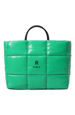 Furla: Зелёная сумка 