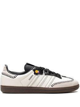 adidas: Белые кроссовки  Samba