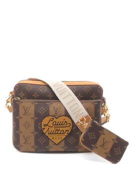 Louis Vuitton Pre-Owned: Коричневая сумка 