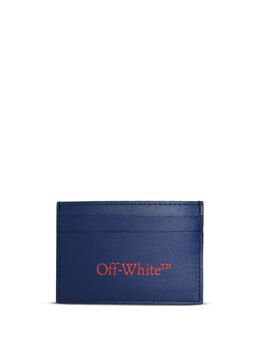 Off-White: Голубой картхолдер  Bookish