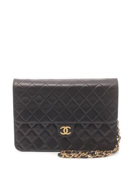 CHANEL Pre-Owned: Чёрная сумка 