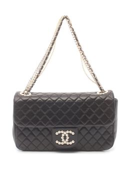 CHANEL Pre-Owned: Чёрная сумка 