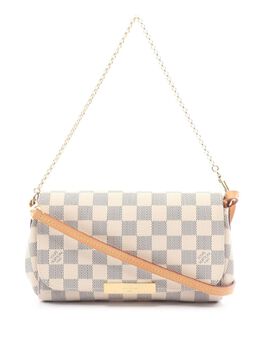Louis Vuitton Pre-Owned: Белая сумка 