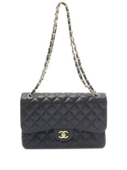 CHANEL Pre-Owned: Чёрная сумка 