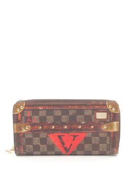 Louis Vuitton Pre-Owned: Коричневый кошелёк 