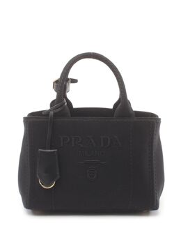 Prada Pre-Owned: Чёрная сумка-шоппер 