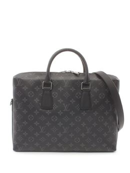 Louis Vuitton Pre-Owned: Чёрная сумка 