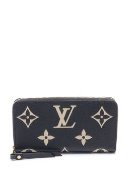 Louis Vuitton Pre-Owned: Чёрный кошелёк 