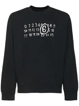 MM6 MAISON MARGIELA: Тёмный свитшот 